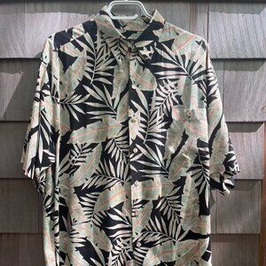 Tori Richard Men's Hawaiian Camp Shirt Size M